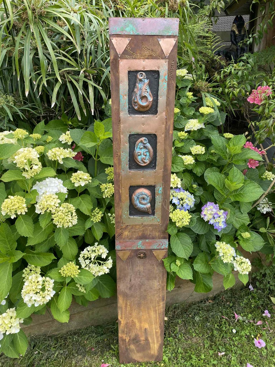 3 plaque (polyresin inlayed)